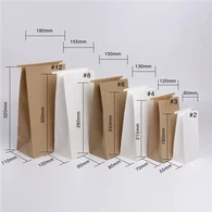 SOS торбички от крафт хартия с прозорец